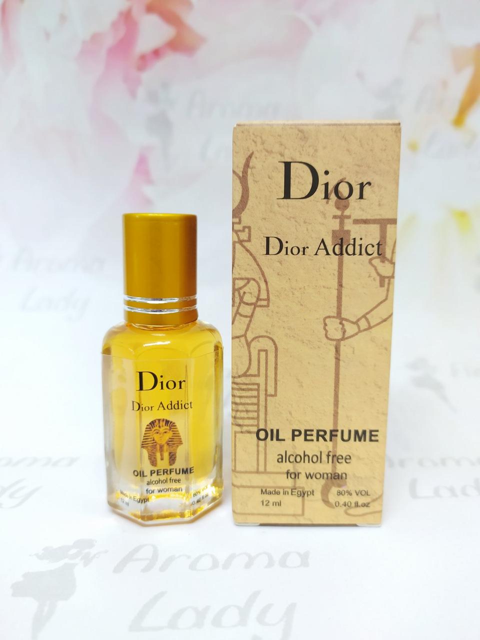 Оригінальні олійні жіночі парфуми Christian Dior Addict (Крістіан Діор Едикт) 12 мл, фото 1
