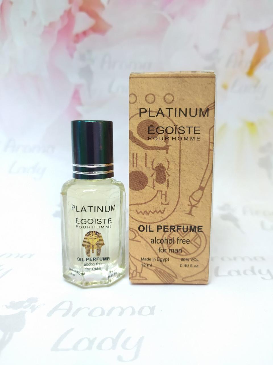 Оригінальні олійні чоловічі парфуми Chanel Egoiste Platinum (Chanel