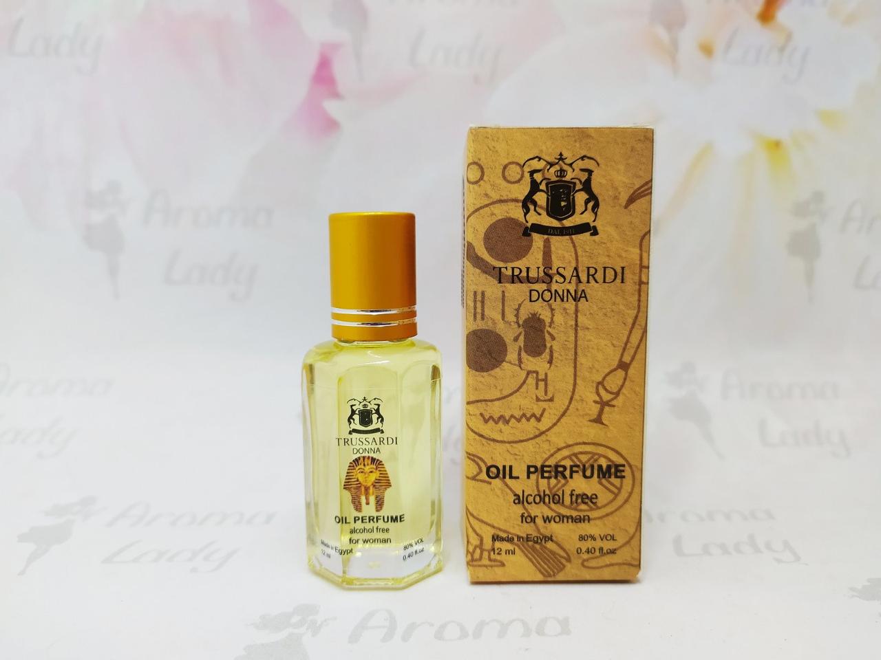 Оригінальні олійні жіночі парфуми Trussardi Donna (Труссарді Донна) 12 мл, фото 1