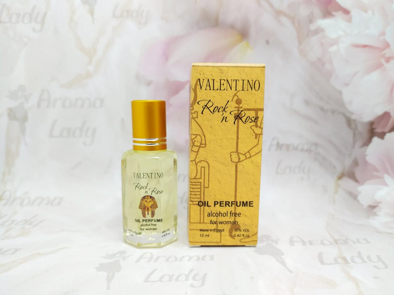 Оригінальні олійні жіночі парфуми Valentino Rock'n Rose (Рок н Роус ) 12 мл, фото 1