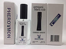 Чоловічий аромат Giorgio Armani Black Code (Джорджіо Армані Блек Код) з феромоном 60 мл