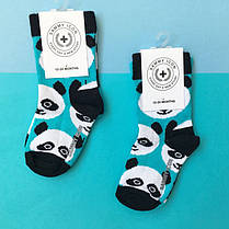 Дитячі носочки Sammy Icon Stains бірюзові з пандами, фото 2