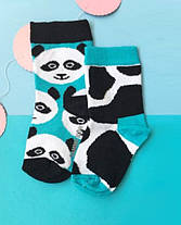 Дитячі носочки Sammy Icon Stains бірюзові з пандами, фото 3