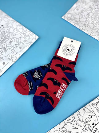 Дитячі шкарпетки Sammy Icon Tepes "Дракула і кажани", фото 2