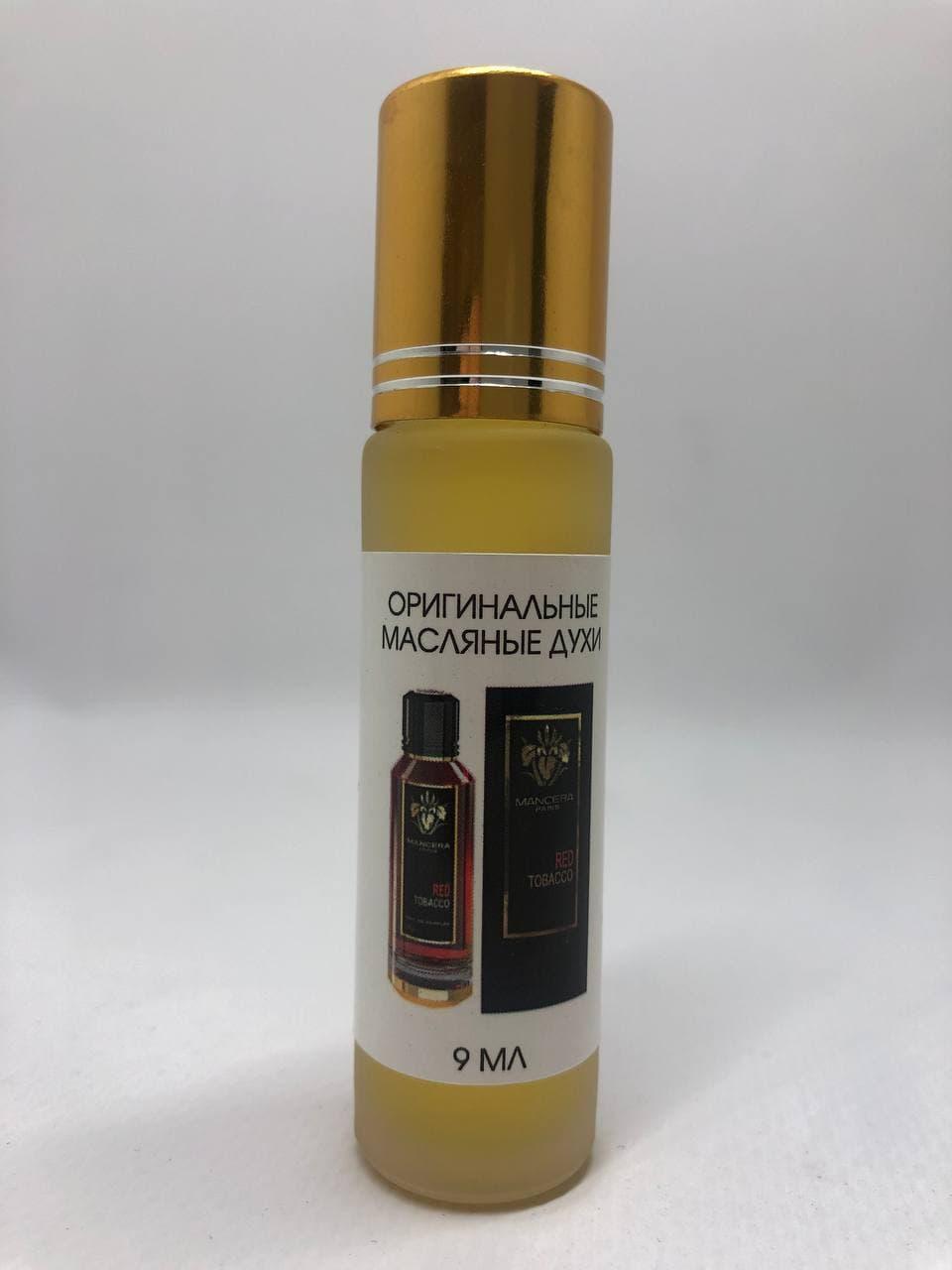 Оригінальні масляні духи унісекс Mancera Red Tobacco ( Мансера Ред табако) 9 мл, фото 1
