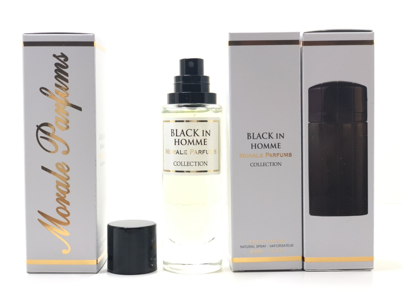 Чоловічий аромат Black In Homme Morale Parfums (Блек Ін Хом Морал Парфум) 30 мл
