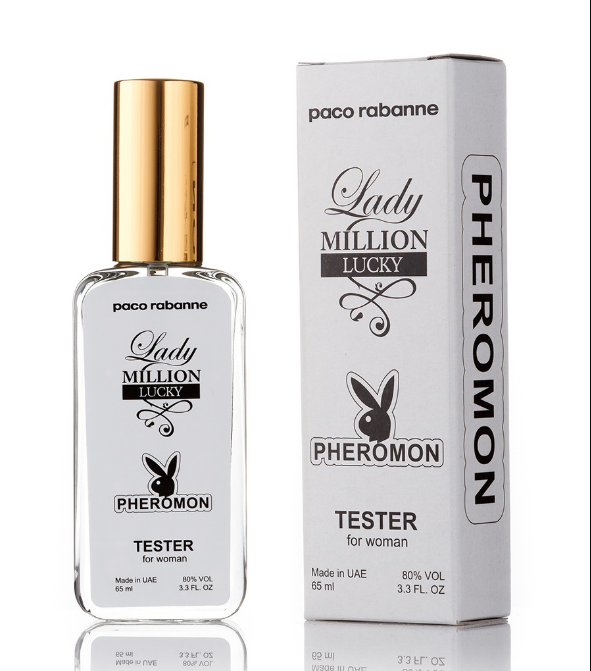Жіночий міні парфуму Paco Rabanne Lady Million Lucky з феромонами (Пако Рабан Леді Мільйон Лаки) 65 мл, фото 1