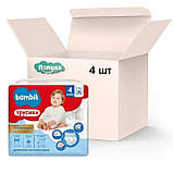 Підгузники - трусики Bambik Бамбик  4 (144 шт /9-15 кг), фото 3