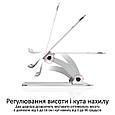 Підставка для ноутбука Promate DeskMate-4 Silver (deskmate-4.silver), фото 2