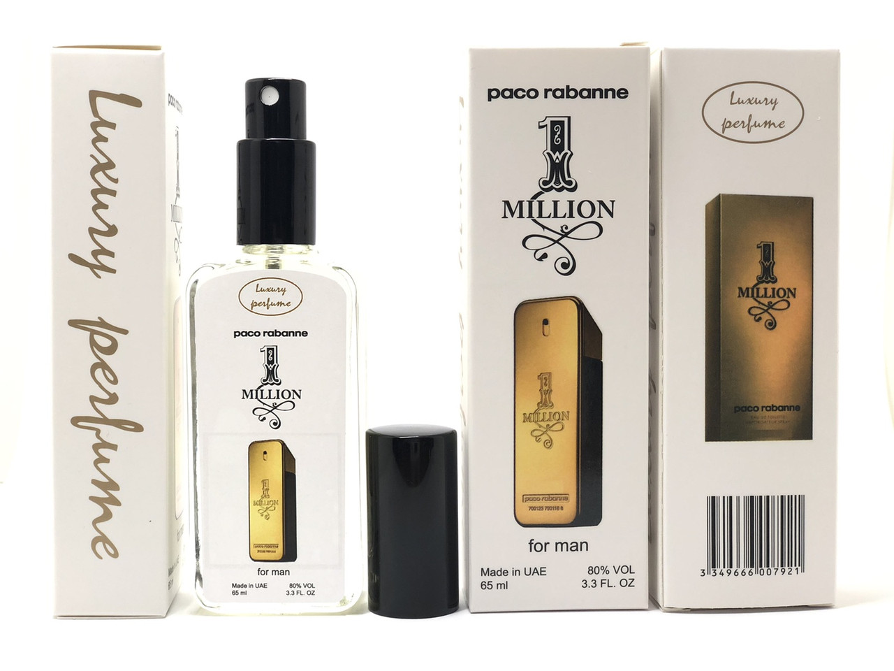 Чоловічий тестер Luxury Perfume Paco Rabanne 1 Million (Пако Рабан Один Мільйон) 65 мл
