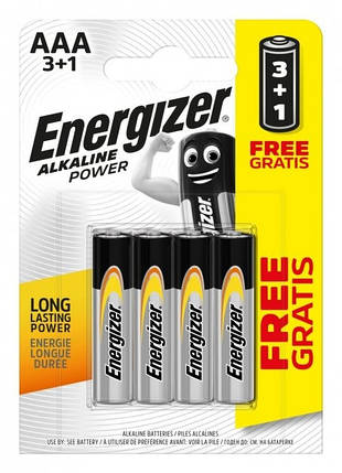Батарейка Energizer AAA Alkaline Power 4 шт, фото 1