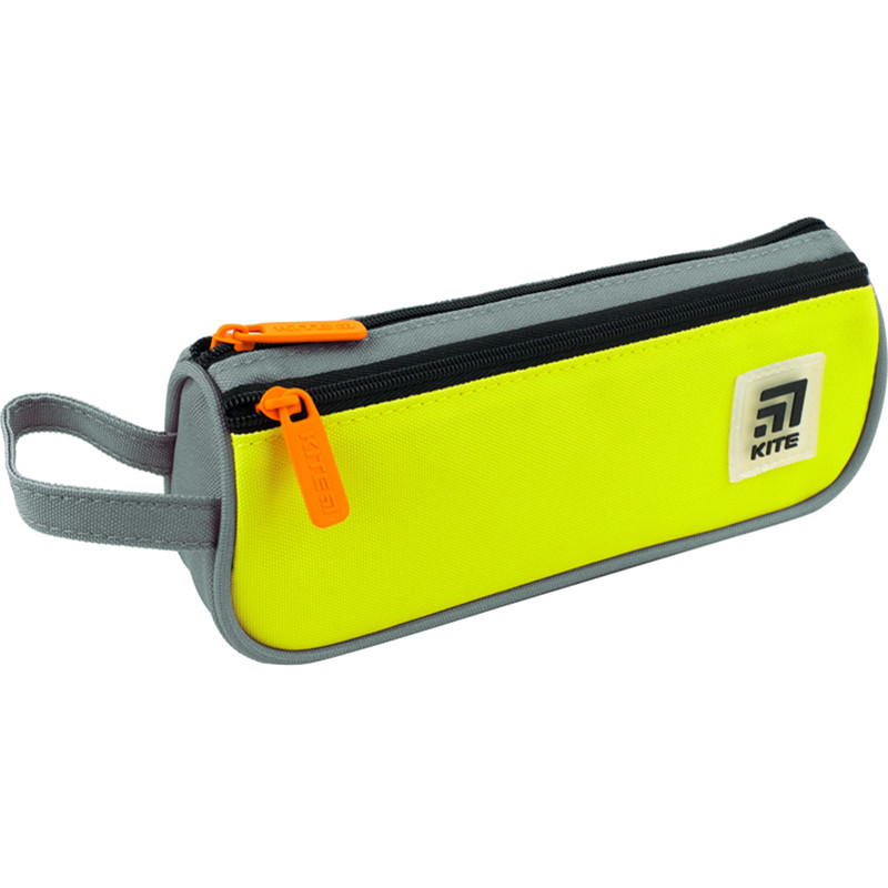 Пенал Kite K22-643-3 45 г 20х7х4 см сірий, жовтий