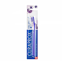 Детская зубная щетка Curaprox Kids CS 5500 от 4 до 12 лет фиолетовая (картонная упаковка), 1 шт