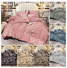 Полуторна постільна білизна 150*210.Сатин. Подарункова упаковка., фото 4