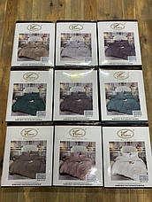 Полуторна постільна білизна 150*210.Сатин. Подарункова упаковка., фото 2