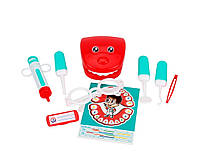 Набор стоматолога ТехноК 6641 детский игровой мед инструменты игрушка для детей доктор дантист