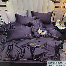 Полуторна постільна білизна 150*210.Сатин. Подарункова упаковка., фото 2