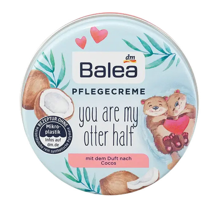 Крем для обличчя та тіла Balea You Are My Otter Half зволожуючий 30 мл