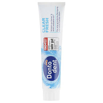 Зубна паста Dontodent Clear Fresh М'ята 125 мл