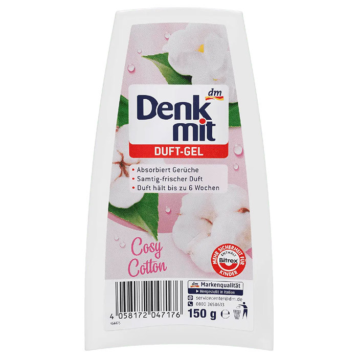 Освіжувач повітря гелевий Denkmit Cosy Cotton 150 г