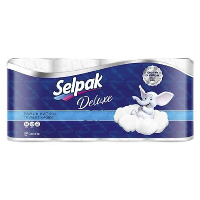Туалетний папір Selpak Delux 3-х шаровий 16 шт