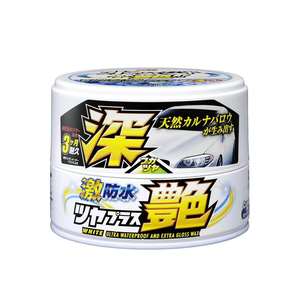 Віск для водовідштовхування і блиску, білі автомобілі SOFT99 Water Block Wax Gloss Type White