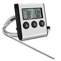 Термометр кухонный TP-700 с выносным щупом + таймер, для мяса, с магнитом и сигнализатором