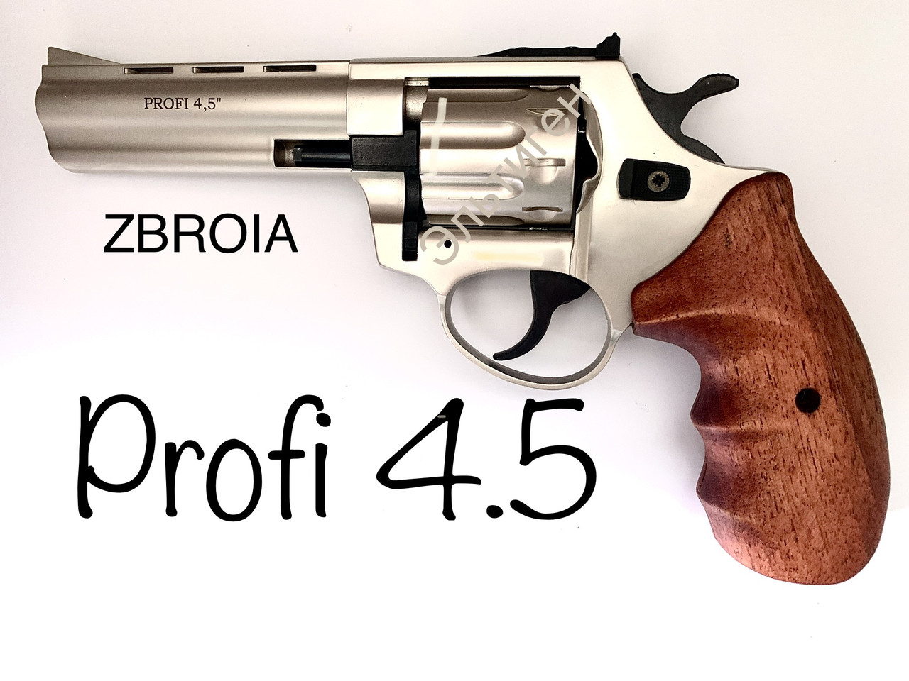 Револьвер флобера ZBROIA PROFI-4.5" Сатин