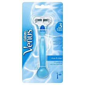Жіночий бритвений станок Gillette Venus Smooth з 1 змінною касетою 019991