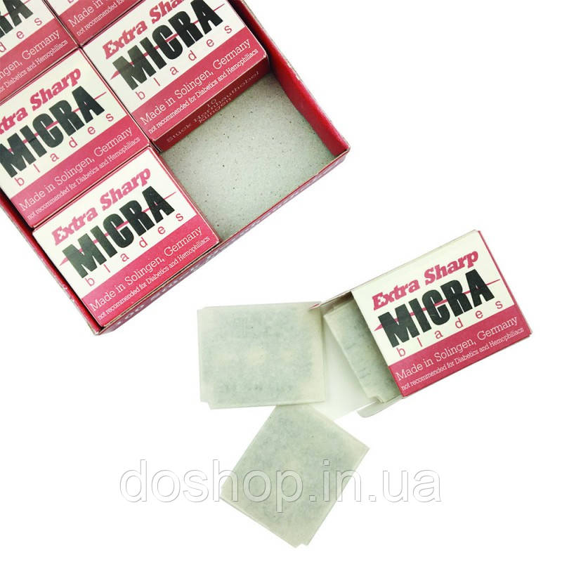 Змінні леза Micra blades для педикюрівних станків, паковання 10 шт.