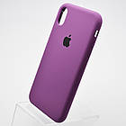 Чохол накладка Silicon Case для iPhone Xr Purple, фото 4