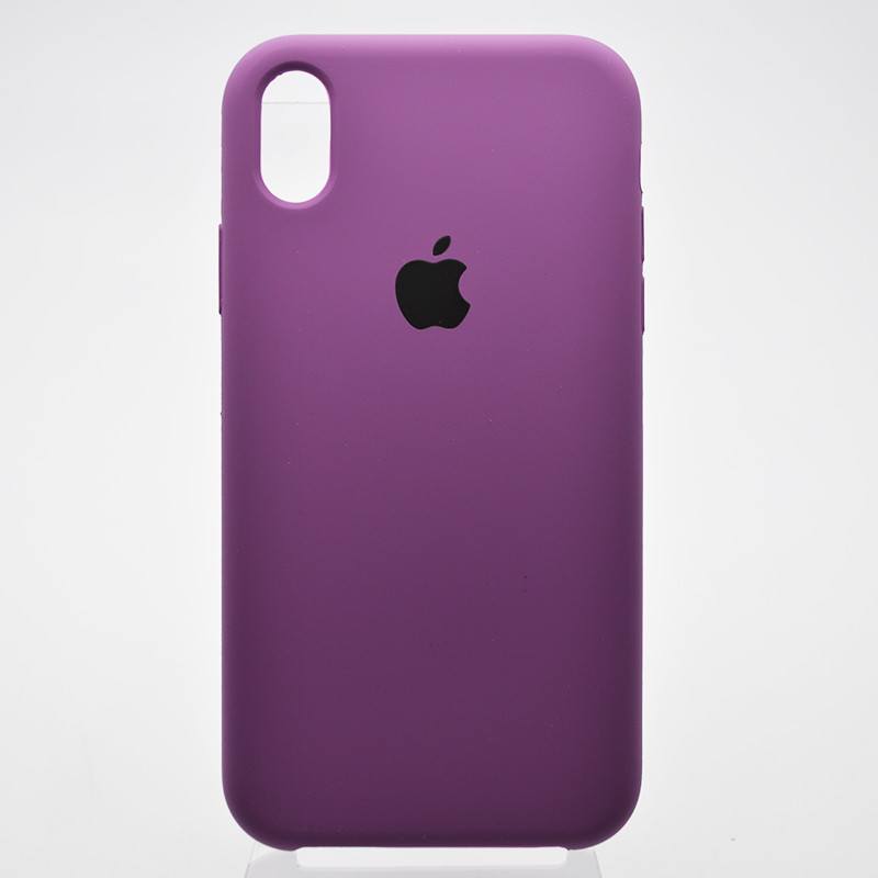 Чохол накладка Silicon Case для iPhone Xr Purple