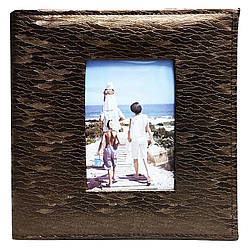 Весільний фотоальбом "Рефлений" 200 фото (книжкова обкладинка, місце для записів)