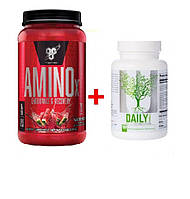 Комплект Аминокислота BSN Amino X 1.01 кг Арбуз + Витамины Universal Nutrition Daily Formula 100 таб(458669)