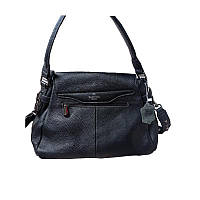 Сумка жіноча шкіряна чорна 150ВА