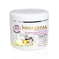 PINKPAWPAL Gorgeous Coat & Muscle Pet Supplement домішка для шерсті та м'язів хатніх тварин 250 г