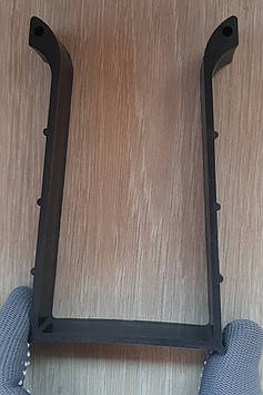 Фурнітура для пошиття підсумка під магазин АК колір чорна гнучка пластикова вставка