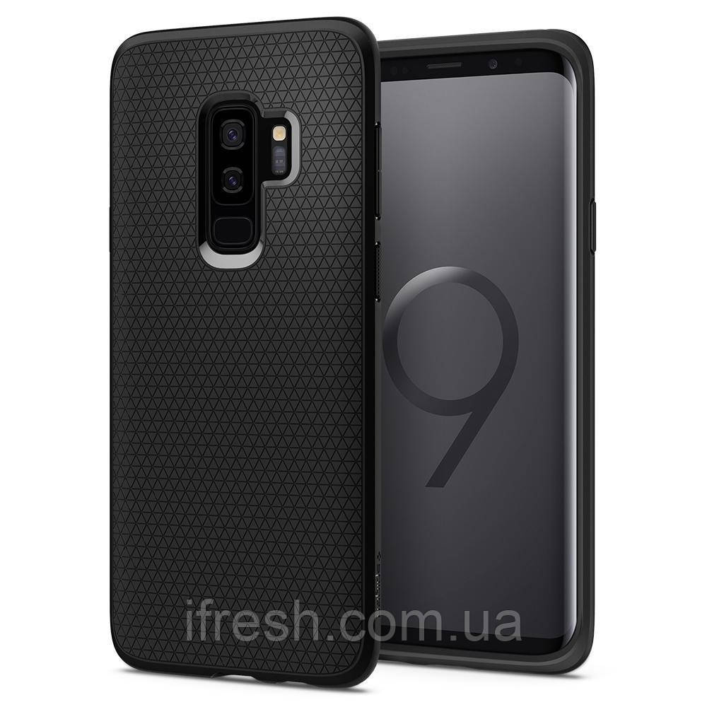 Чохол Spigen для Samsung S9 Plus Liquid Air, Matte Black (593CS22920), фото 1