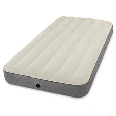 Надувний матрац Intex 64101-2, 99х191х25 см, з насосом і подушкою, фото 2