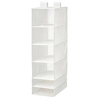 Модуль для хранения IKEA SKUBB 6 отделений, белый, 35x45x125 см 002.458.80