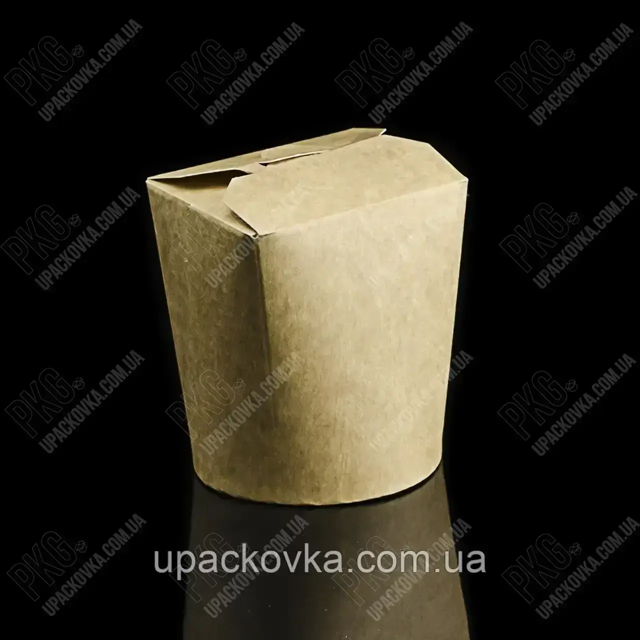 Коробка для локшини КРАФТ паперова 500 мл