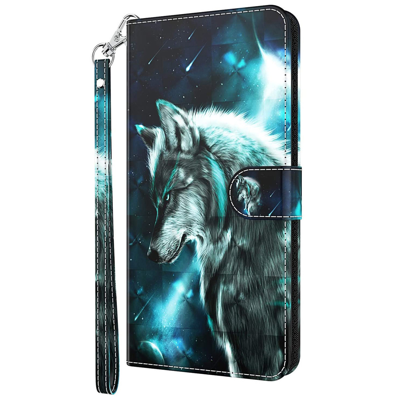 Чохол-книжка Color Book для Motorola G30 / G20 / G10 Wolf