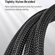 Кабель Type-C на Type-C для швидкої зарядки 100W BASEUS Legend Series Elbow Fast Charging 1м (чорний), фото 7