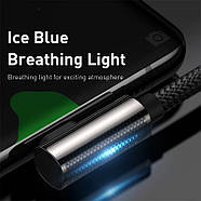 Кабель Type-C на Type-C для швидкої зарядки 100W BASEUS Legend Series Elbow Fast Charging 1м (чорний), фото 9