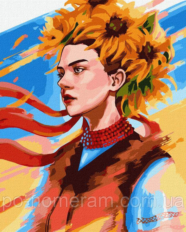 Акційна Картина за номерами Ідейка Нескорена краса (KHO4856) 40 х 50 см, фото 1