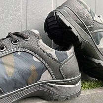Кросівки чоловічі камуфляж прошита підошва, фото 3