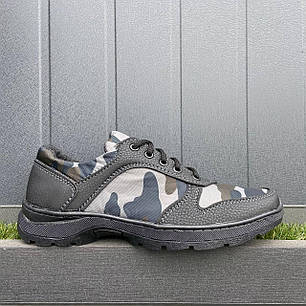 Чоловічі літні камуфляжні кросівки, фото 2