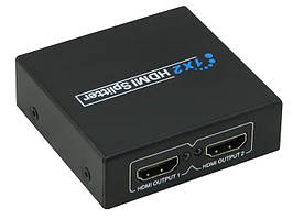 Активний HDMI-сплітер/розгалужувач 1х2 на 2 порти VER 1.4 (DC2426)