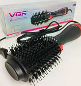Фен щітка для укладання волосся VGR One step 3 in 1 Потужність 1000 ватів