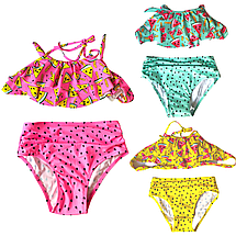 Купальники для підлітків та дітей оптом Упаковка 5 шт від 8 до 16 років, фото 2